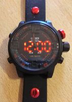 Sport Armbanduhr mit 2. LED Leuchtzeitanzeige - ungetragen Dithmarschen - Marne Vorschau