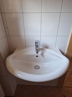 Waschbecken weiß mit Armatur - Top! Bayern - Übersee Vorschau