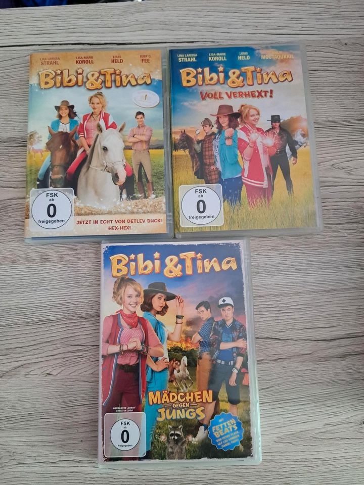 DVDs Bibi und Tina 1-3 in Linsburg