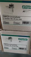 10x SIMPLEX Universalhalter Schilder F55002 -NEU- Bayern - Grafenwöhr Vorschau