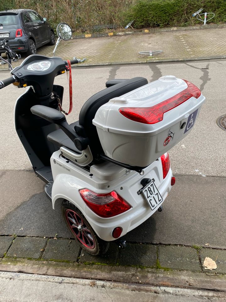 Elektromobil E -Mover 800 W 25 km/h weiß inkl Topcase in Köln