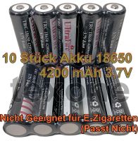 NEU 10 Stück  AKKU 18650 4200 mAh Akku 3,7V Wiederaufladbar Duisburg - Duisburg-Mitte Vorschau