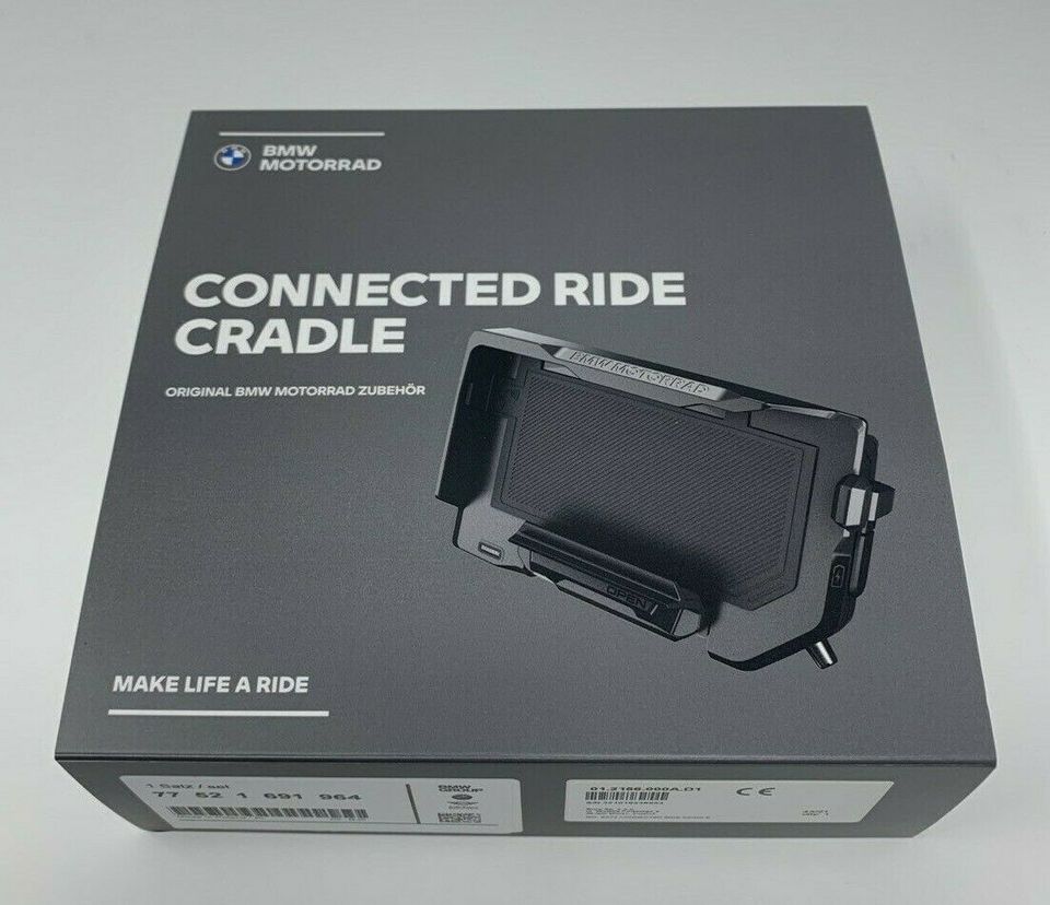 Orig. BMW Motorrad Connected Ride Cradle Navigator Handy NEU! in Passau