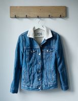 Jeansjacke Gr. XS 34 164 Teddyfutter Jacke Jeans  gefüttert blau Kreis Pinneberg - Barmstedt Vorschau