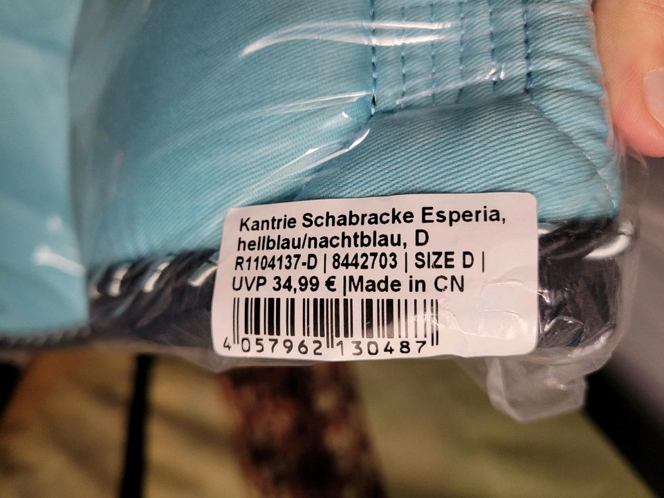 Neue Kantrie Dressurschabracke Esperia hellblau in Wolfsburg