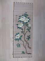 Vintage - Chinesischer Bambus (?) Wandbehang - bemalt, Blumen Baden-Württemberg - Mietingen Vorschau