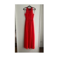 H&M Kleid Abend Strand Freizeit Maxikleid lang mit Kordeln rot XS Hessen - Schotten Vorschau