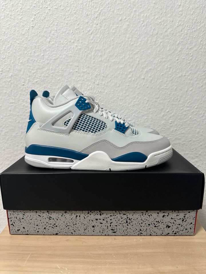 Nike Air Jordan 4 Retro Military Blue Gr. 45 in Neuss