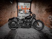 Harley Davidson Softail Street Bob FXBB 9966 Km Vivid Black Deuts Hamburg Barmbek - Hamburg Barmbek-Süd  Vorschau