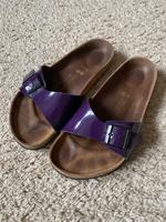 BIRKENSTOCK ~~ Sandale Madrid lila Lack Gr. 39 ~~ Baden-Württemberg - Mannheim Vorschau