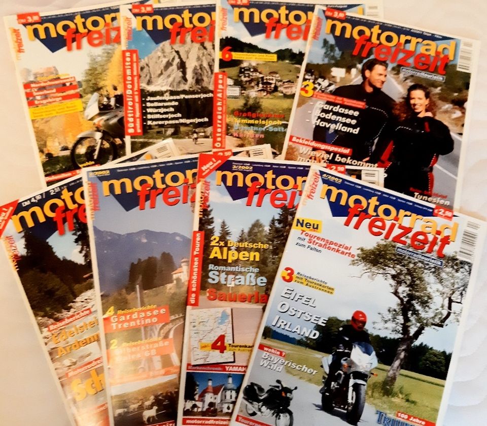 Motorrad Freizeit Reise Magazine 2001/2002 in Pirmasens
