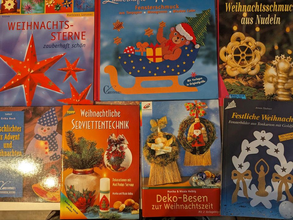 Bastelbücher Weihnachten Serviettentechnik Sterne Engel in Dortmund