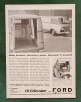 Ford FK Eilfrachter Werbung 1958 Niedersachsen - Danndorf Vorschau