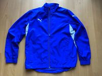 Puma Trainingsjacke, Gr. 152, hellblau/weiß Saarland - Lebach Vorschau