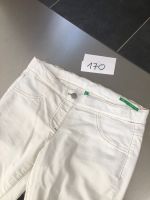 Benetton Sommerhose Gr. 170 weiß Stretch Hose luftig neu Bayern - Eggenfelden Vorschau