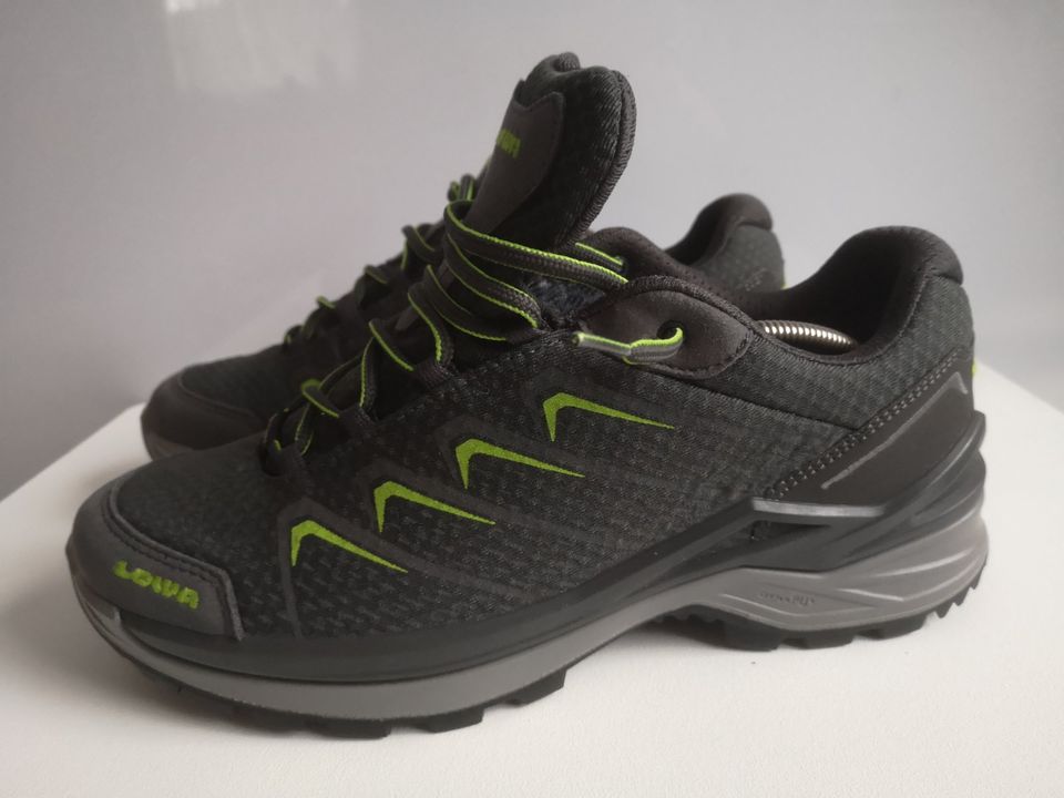 Herren Wander Schuhe LOWA FERROX PRO GTX LO Gr 42 grau Mesh in Duisburg