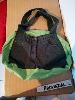 Selbst genäht Schopper Handtasche Tasche grün Jeans Nina geräumig Rheinland-Pfalz - Zell (Mosel) Vorschau