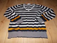 Pullover von "Gina Benotti" un weiß-dunkelblau-braun gestr. Gr. M Rheinland-Pfalz - Sankt Sebastian Vorschau