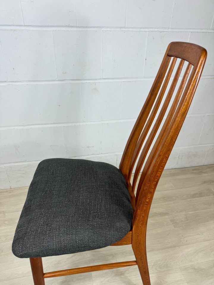 6 Vintage Teak KOEFOED EVA Stühle dining chairs 60er danish in Delmenhorst