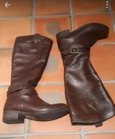 Pier One Stiefel Leder gr. 36  Innen warm gefüttert Hessen - Höchst im Odenwald Vorschau