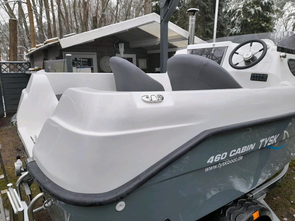 Tysk460cabin Motorboot Angelboot Sportboot in Birkenwerder
