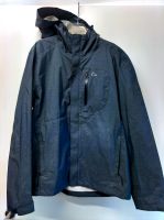 Regenjacke Sport mit Kapuze - Gr. L - Blau Bayern - Laufach Vorschau