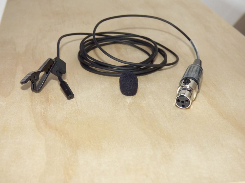 the t.bone Bodymike schwarz mit Shure-Connector (4 pol mini XLR) in Sehmatal-Sehma