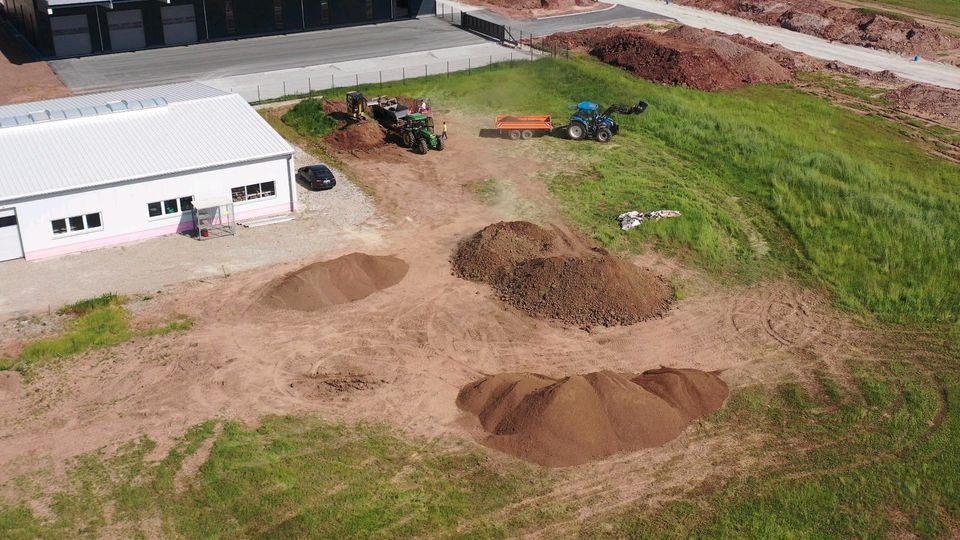 Gesiebter Humus, Mutterboden, Rasenerde in Leutershausen