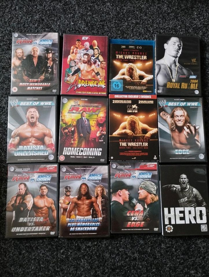 WWE Wrestling DVDs und Blu-rays in Oberhausen