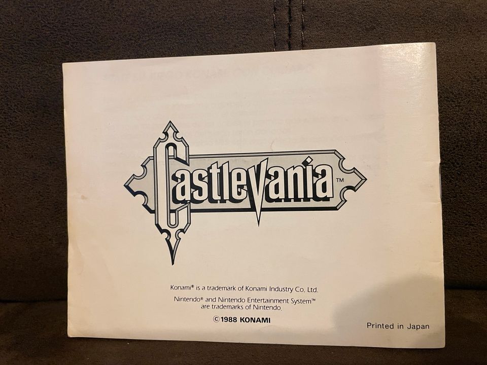 Castlevania Nintendo NES PAL-A in Pirmasens