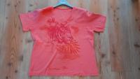 Shirt, Gr 44, rot, Druck, Glitzer, V, kurzer Arm Schleswig-Holstein - Flensburg Vorschau
