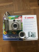 Canon PowerShot A80 Digital Kamera mit Makroaufsatz Bayern - Erlangen Vorschau