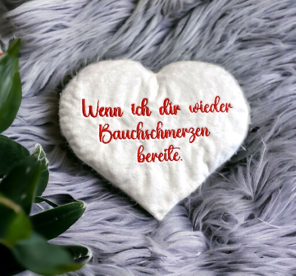 ❤️‍ Kirschkernkissen - personalisiert - flauschig weich ❤️‍ in Rothenstein