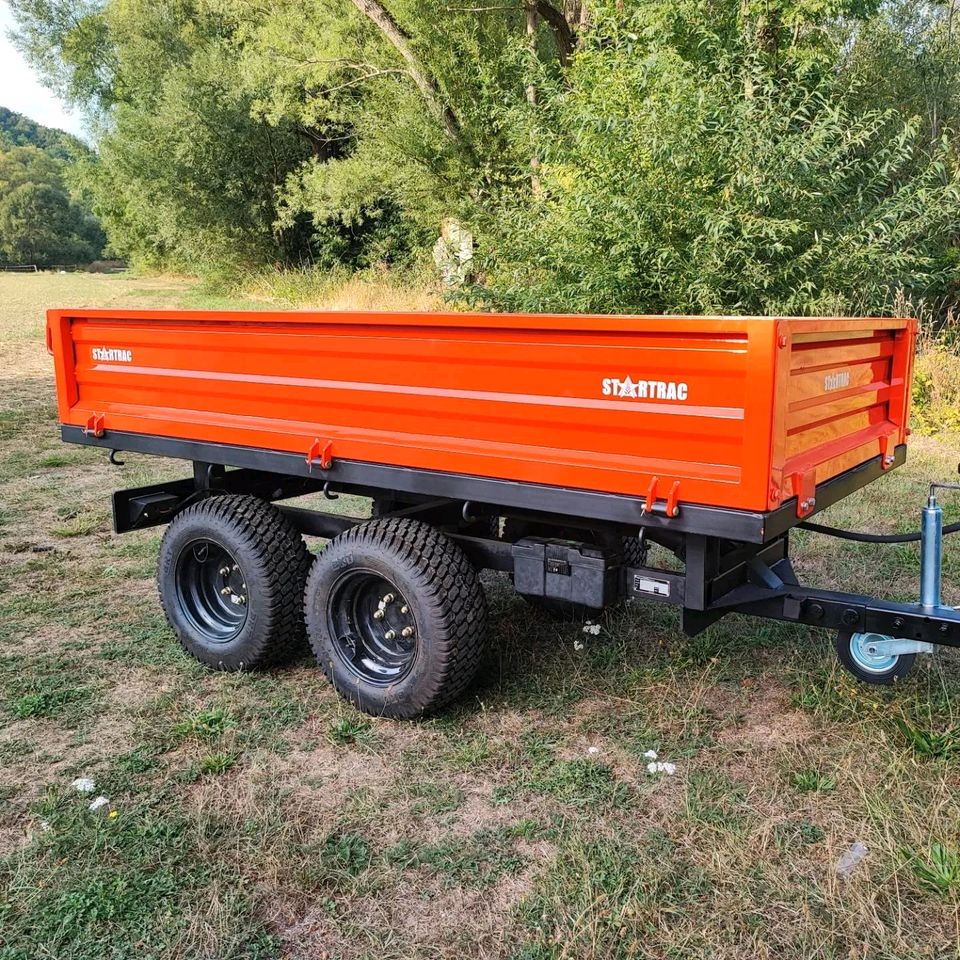 Anhänger Kipper Kleintraktoren Traktor STARTRAC Kubota Iseki uvm in