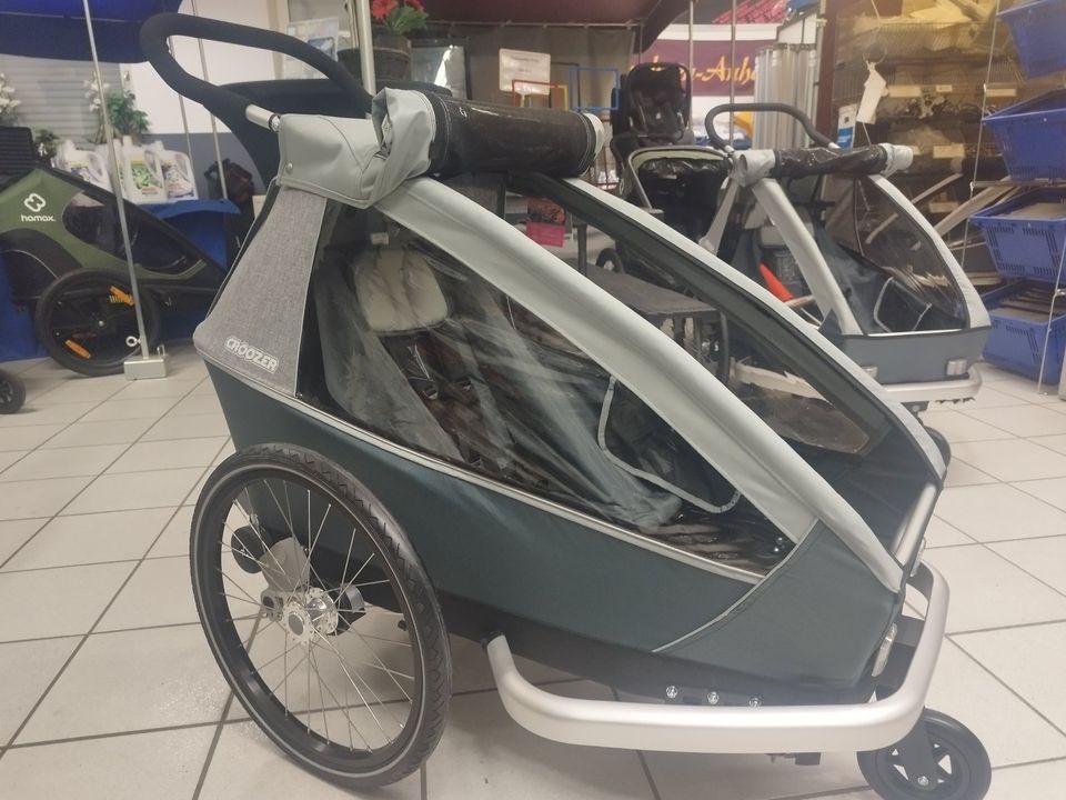 Neu CROOZER Fahrradanhänger Buggy KEEKE 1 in ANTHRAZIT GRAU in Bottrop