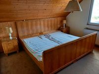 Antikes Doppelbett 40erJahre Massivholz Hessen - Marburg Vorschau
