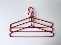 HAY • Kleiderbügel »Cord Hanger Stripe« • rot/braun • 3er-Set Hannover - Südstadt-Bult Vorschau