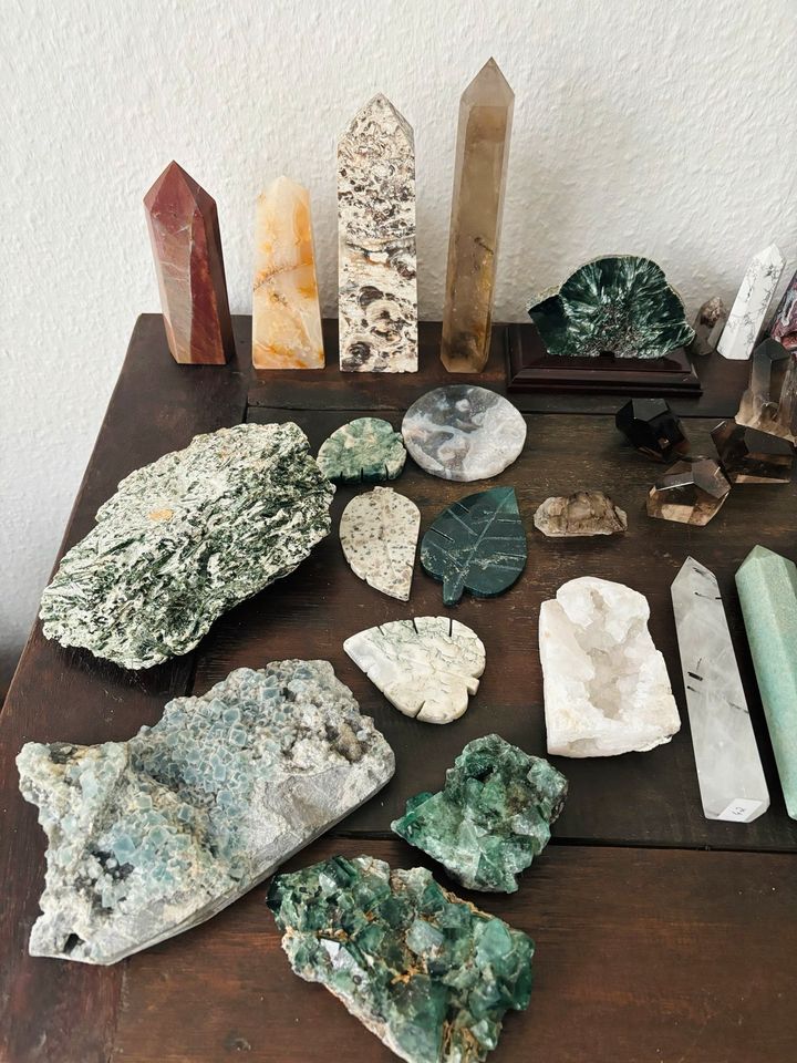 Mineralien/Kristalle/Steine  Sammlung Auflösung in Wassenberg