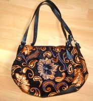 Handtasche Goldblume Floralis gold/bronze farbend vintage Schleswig-Holstein - Itzehoe Vorschau