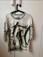 Tolles Liberty Shirt in Gr.M n Creme/grün Hessen - Karben Vorschau