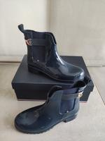 Org. Tommy Hilfiger  Rainboots Chelsea Boots blau 37 (38)  NEU Nordrhein-Westfalen - Hilden Vorschau