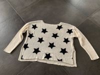 H&M Pullover creme wollweiß mit schwarzen Sternen vorne, M Nordrhein-Westfalen - Kerpen Vorschau