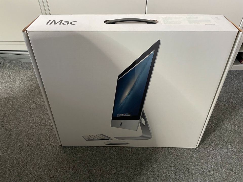 Apple iMac 21,5", OVP, 2,7GHz, 8GB RAM 1TB HDD (Modell 13,1) in Osterrönfeld