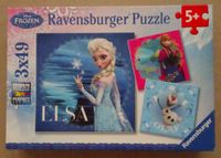 Puzzle Disney FROZEN "Elsa, Anna & Olaf" 3 x 49 Teile ab 5 Jahren Bayern - Roth Vorschau