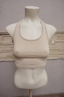 Damen-Neckholder-Crop-Top*H&M*Beige gerippt*Gr.S/34*eng anliegend Sachsen - Bad Gottleuba-Berggießhübel Vorschau