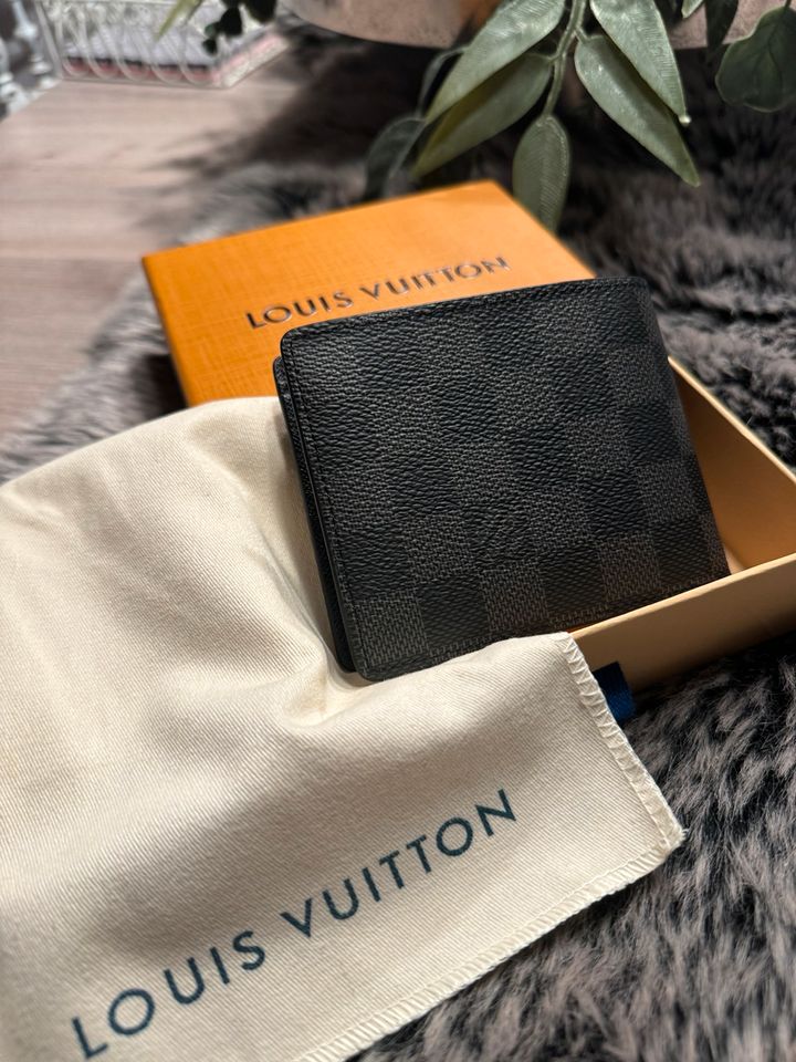 Geldbeutel Louis Vuitton multiple grau in Reifenberg