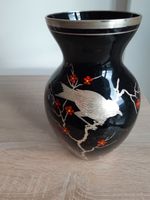 Vase aus Schwarzglas, Hyalithglas HW Arnstadt Leipzig - Grünau-Siedlung Vorschau