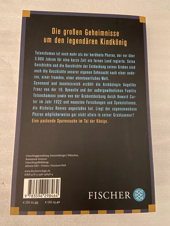 Tutanchamun - Leben, Tod und Geheimnis - Taschenbuch (gebraucht) in Frankfurt am Main