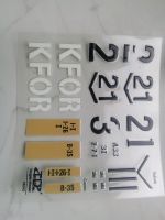 Decals RC Panzer Military KFOR 1/16 Thüringen - Erfurt Vorschau