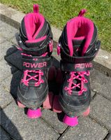 Schwarz Pinke Kinder Rollschuhe/ inliner  Gr. 31-34 Nordrhein-Westfalen - Gevelsberg Vorschau